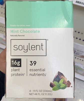 Plant-Based Nutrition Shake, Mint Chocolate, Mint Chocolate