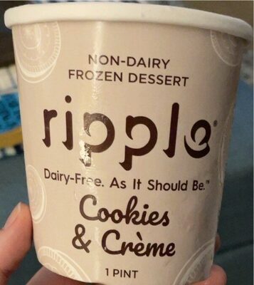 Cookies & Creme Non-Dairy Frozen Dessert, Cookies & Creme