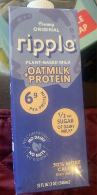 Creamy Original Oatmilk + Protein Plant-Based Milk
