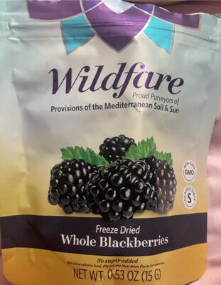 Freeze Dried Whole Blackberries