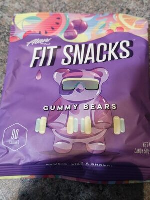 Watermelon, Fruit Punch, Grape Gummy Bears Candy, Watermelon, Fruit Punch, Grape