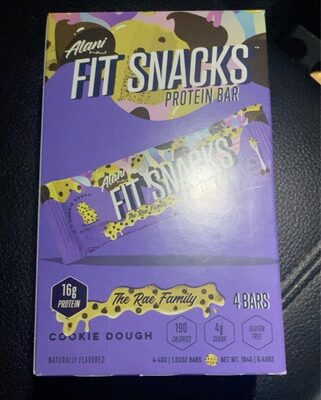 Cookie Dough Flavored Protein Bars, Cookie Dough