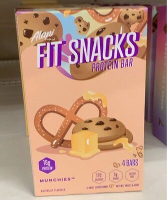 Munchies Fit Snacks Protein Bars, Munchies