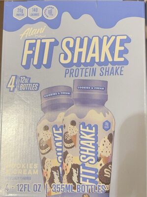 Cookies & Cream Protein Shake, Cookies; Cream