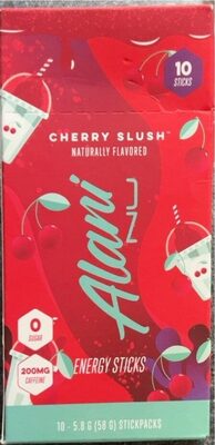 Cherry Slush Energy Sticks, Cherry Slush