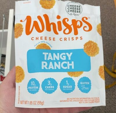 Tangy Ranch Cheese Crisps, Tangy Ranch