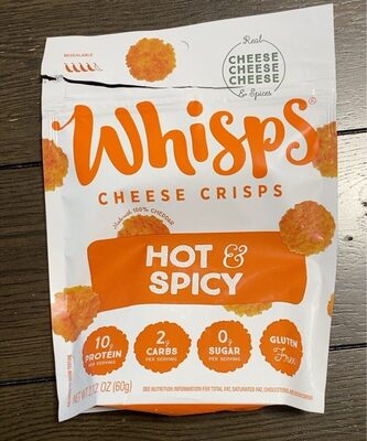 Hot & Spicy Cheese Crisps, Hot & Spicy