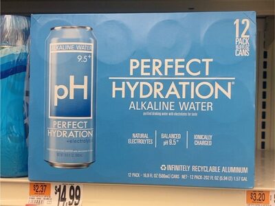 Ph 9.5+ Electrolytes Alkaline Water