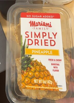 Simply Dried Pineapple