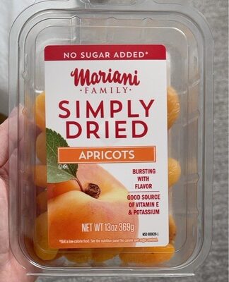 No Sugar Added Simply Dried Apricots