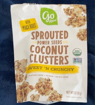 Sweet 'N Crunchy Sprouted Power Seeds Coconut Clusters, Sweet 'N Crunchy