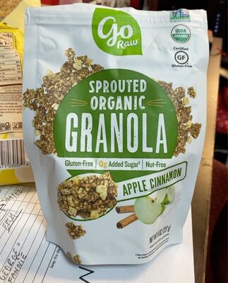 Apple Cinnamon Organic Sprouted Granola, Apple Cinnamon