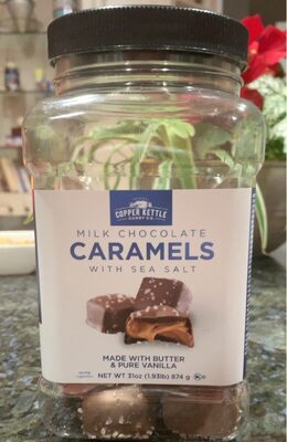 Milk Chocolate Caramels With Sea Salt, Sea Salt