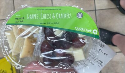 Grapes, Cheese & Crackers