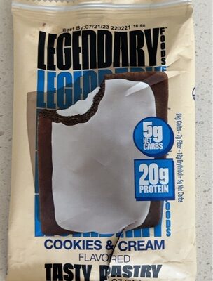Cookies & Cream Tasty Pastry, Cookies & Cream