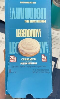 Cinnamon Flavored Protein Sweet Roll, Cinnamon