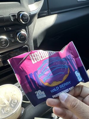 Wild Berry Protein Sweet Roll, Wild Berry