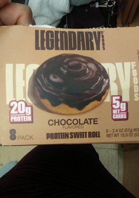 Chocolate Protein Sweet Roll, Chocolate