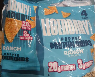 Ranch Popped Protein Chips, Ranch