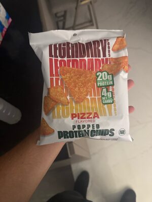 Pizza Popped Protein Chips, Pizza
