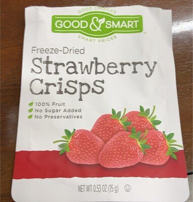 Strawberry Freeze-Dried Crisps, Strawberry