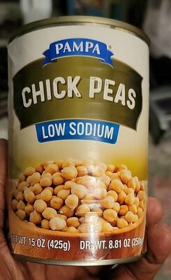 Low Sodium Chick Peas