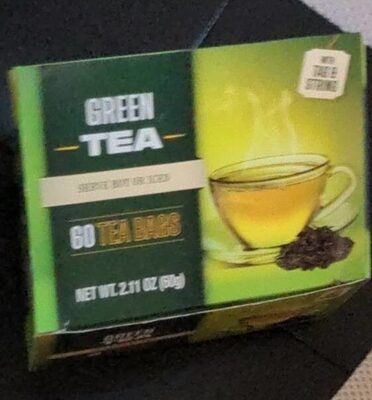 Green Tea Bags, Green