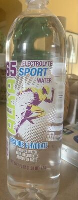 Electrolyte Sport Water