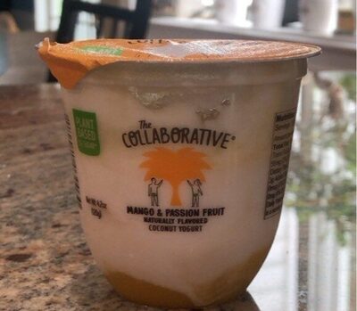 Mango And Passion Fruit Plant-Based Yogurt Alternative, Mango And Passion Fruit
