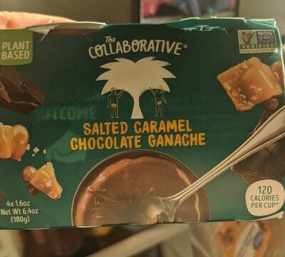 Salted Caramel Chocolate Ganache Plant-Based Desserts, Salted Caramel Chocolate Ganache