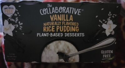 Vanilla Rice Pudding Plant-Based Desserts, Vanilla