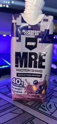 Blueberry Cobbler Protein Shake, Blueberry