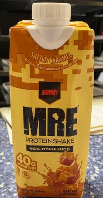 Salted Caramel Flavored Protein Shake, Salted Caramel