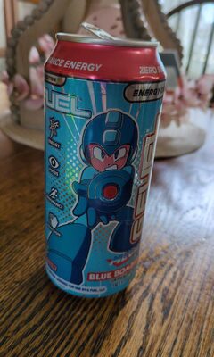 Blue Bomber Slushee Energy Drink, Blue Bomber Slushee