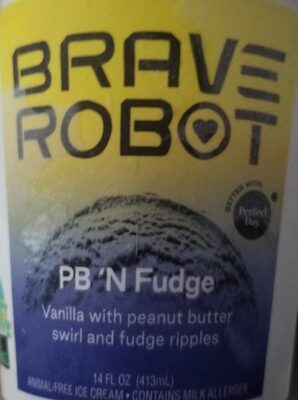 Animal-Free Dairy Pb 'N Fudge Frozen Dairy Dessert, Vanilla; Peanut Butter; Fudge