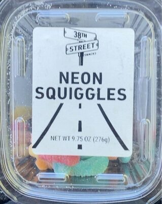 Neon Squiggles Candy, Neon Squiggles