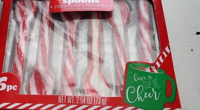 Candy Cane Spoons, Candy Cane