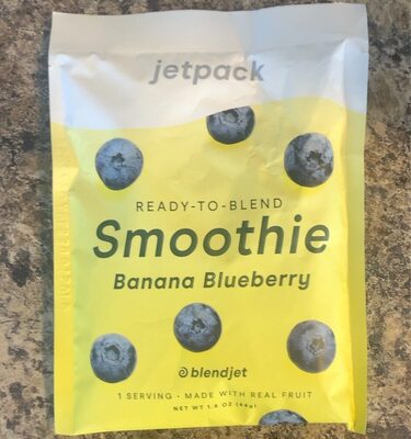 Banana Blueberry Smoothie, Banana Blueberry