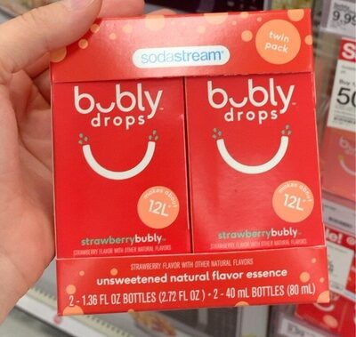 Cherry Bubbly Unsweetened Natural Flavor Essence, Cherry Bubbly
