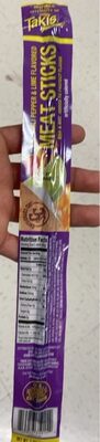 Fuego Hot Chili Pepper & Lime Flavored Meat Sticks, Fuego