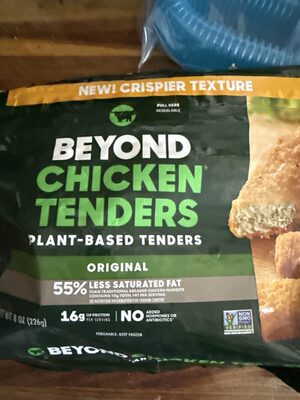 Original Beyond Chicken Tenders Plant-Based Breaded Tenders, Original