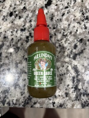 Green Spicy Condiment Of Green Tomatoes, Jalapenos, Spinach, Cilantro And Garlic Sauce, Green