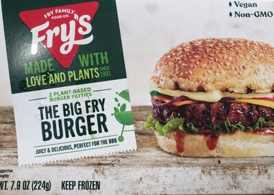 Plant-Based The Big Fry Burger