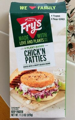 Plant-Based Chick'N Patties