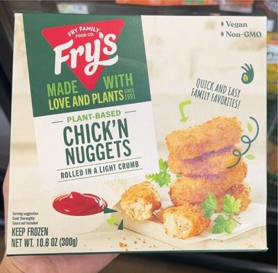 Plant-Based Chick'N Nuggets