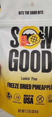 Lookin' Pine Freeze Dried Pineapple, Lookin' Pine