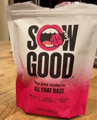 All That Razz Freeze Dried Raspberries, All That Razz