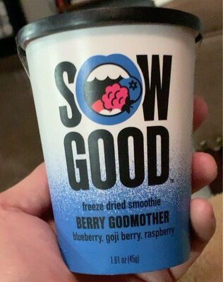 Berry Godmother Blueberry, Goji Berry, Raspberry Freeze Dried Smoothie, Berry Godmother