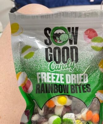 Rainbow Freeze Dried Candy Bites, Rainbow