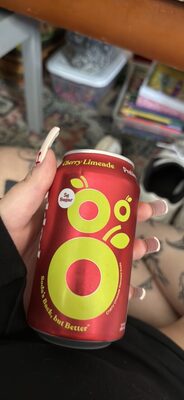 Cherry Limeade Prebiotic Soda, Cherry Limeade